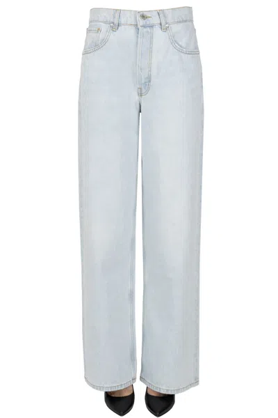 Anine Bing Manon Jeans In Blue