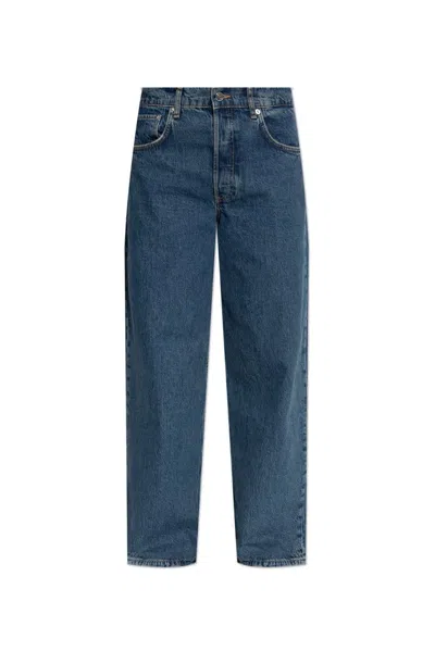 Anine Bing Manon Relaxed Jeans In Blue