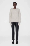 Anine Bing Marisol Sweater In Light Oat