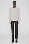 Anine Bing Marisol Sweater In Light Oat In Oat