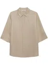 Anine Bing Button-down Shirt In Neutrals