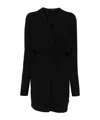 Anine Bing Mathilde Mini Dress In Black