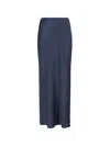 Anine Bing Gonna Longuette In Stain In Blue