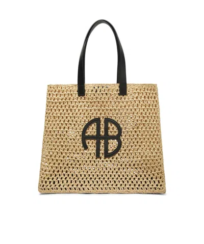 Anine Bing Medium Rio Tote In Natural