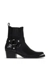 Anine Bing Mid Biker Boots In Black