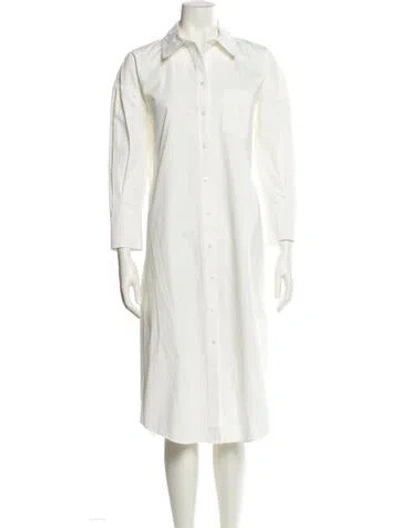 Pre-owned Anine Bing Midi Length Dress In Neutral