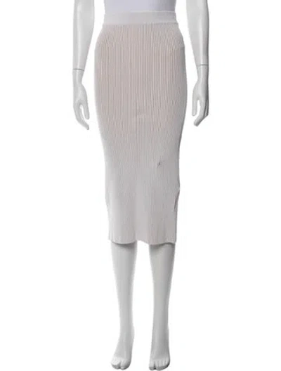Pre-owned Anine Bing Midi Length Skirt In Neutral