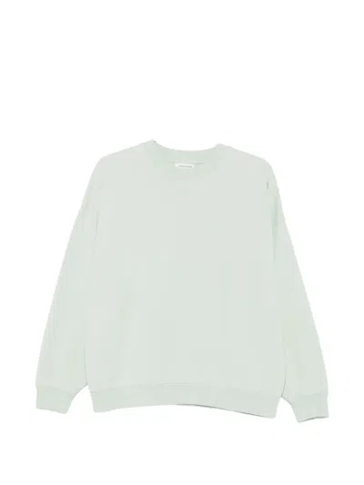 Anine Bing Miles Logo-embroidered Sweatshirt In Green