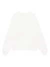 Anine Bing Monogram Fleece Dropped Shoulders Ribbed Cuffs