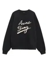 Anine Bing Miles Sweatshirt In Black