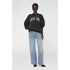Anine Bing Miles Sweatshirt In Black