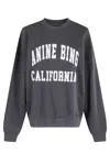 Anine Bing Miles Sweatshirt In Gray