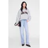 Anine Bing Miles Sweatshirt In Gray