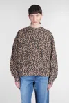 Anine Bing Womens Miles Leopard-print Cotton-jersey Sweatshirt In Animalier