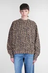 Anine Bing Womens Miles Leopard-print Cotton-jersey Sweatshirt In Multicolor
