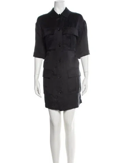 Pre-owned Anine Bing Mini Dress W/ Tags In Black