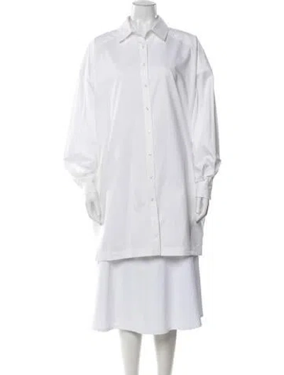 Pre-owned Anine Bing Mini Dress W/ Tags In White