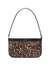 Anine Bing Mini Elly Leopard-print Shoulder Bag In Brown