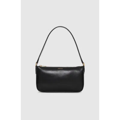 Anine Bing Mini Elly Shoulder Bag In Black