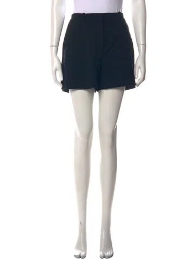 Pre-owned Anine Bing Mini Shorts In Black