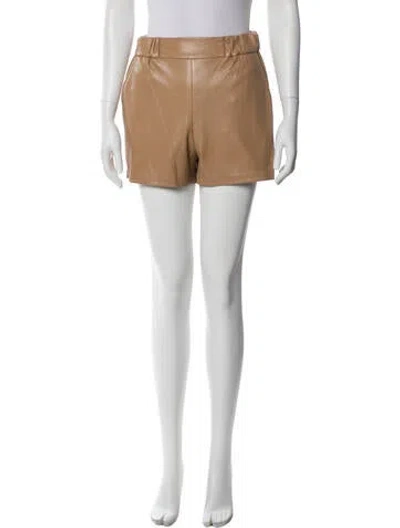 Pre-owned Anine Bing Mini Shorts In Brown