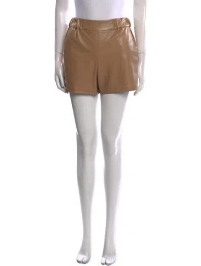 Pre-owned Anine Bing Mini Shorts In Neutral