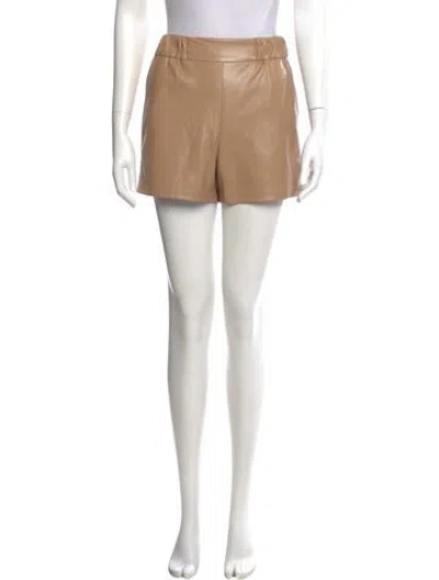 Pre-owned Anine Bing Mini Shorts In Neutral