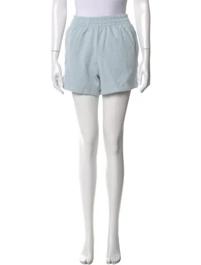 Pre-owned Anine Bing Mini Shorts W/ Tags In Blue