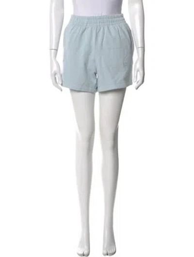 Pre-owned Anine Bing Mini Shorts W/ Tags In Blue