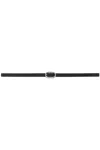 Shop Anine Bing Mini Signature Link Belt In Black
