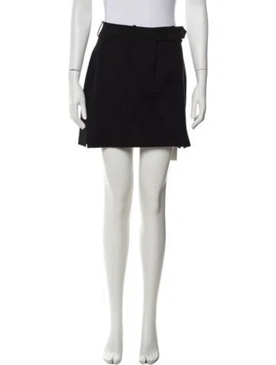 Pre-owned Anine Bing Mini Skirt In White