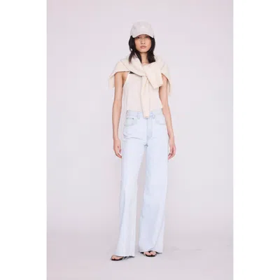Anine Bing Minimalist Baseball Cap In White