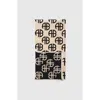 Anine Bing Monogram Print Bahia Towel In Multi