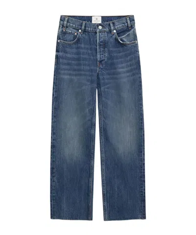 Anine Bing Multi-pocket Jeans In Blue