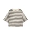 Anine Bing Myers Cropped Tee In Neutral