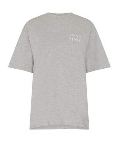 Anine Bing Myers T-shirt In Grey