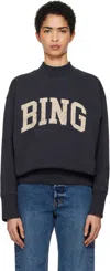 Anine Bing Bradie Bing Sweatshirt Navy In Navy