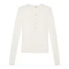 Anine Bing Katrin Top In White