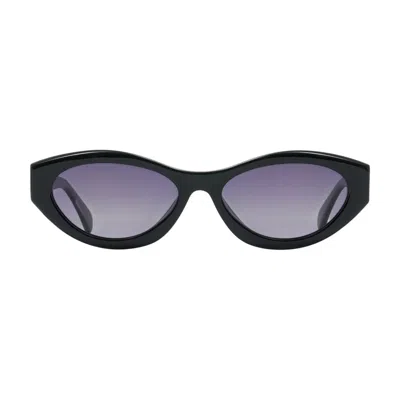 Anine Bing Nice Sunglasses In Black