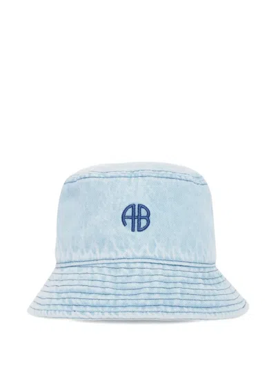 Anine Bing Nicks Bucket Hat In Blue
