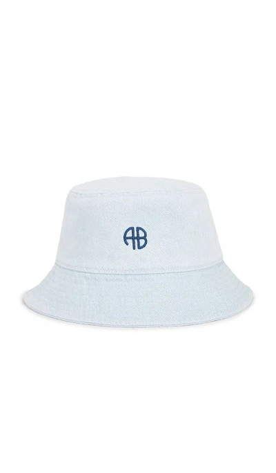 Anine Bing Nicks Bucket Hat In Green
