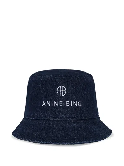 Anine Bing Nicks Bucket Hat In Blue