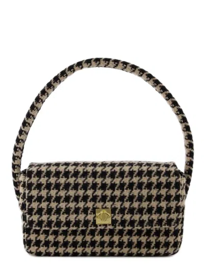 ANINE BING ANINE BING NICO BAG - WOOL - BLACK