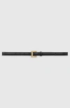 Anine Bing Nicola Belt - Black Patent Xs/s
