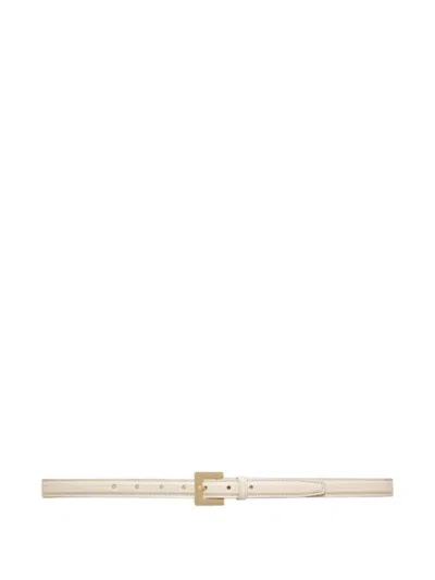 ANINE BING ANINE BING "NICOLA" CRINKLED PATENT BELT