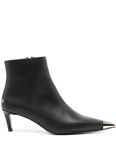 ANINE BING NINA BOOTS WITH METAL TOE CAP