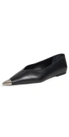 ANINE BING NINA FLATS BLACK