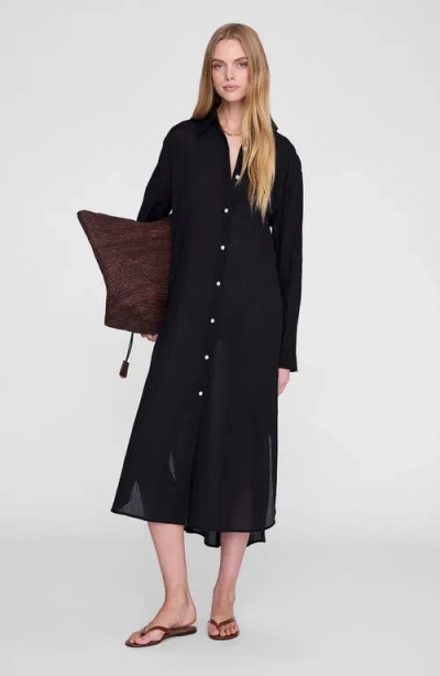 Anine Bing Noemi Dress In Black