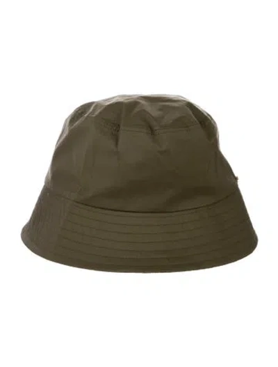 Pre-owned Anine Bing Nylon Bucket Hat  W/tags In Green