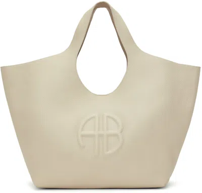 ANINE BING OFF-WHITE LILI TOTE